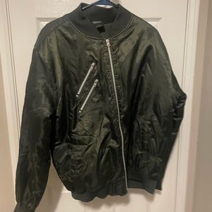 Green Puffer Jacket
